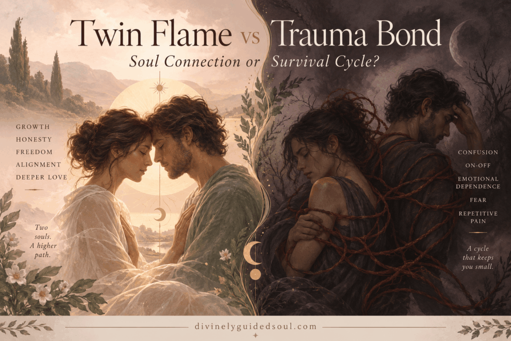 Twin Flame vs. Trauma Bond: Soul Connection or Survival Cycle?